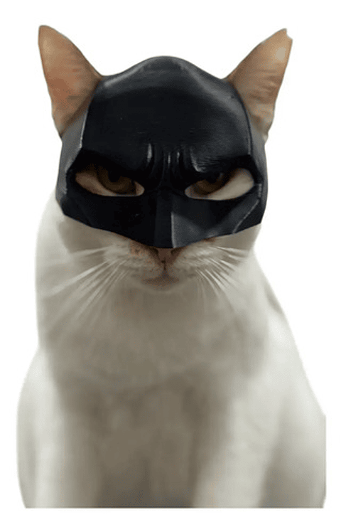 Mascara Para Gato Versión Batman