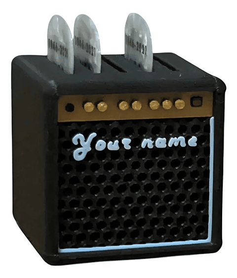 Soporte Para Uñetas De Guitarra 5 Bahias (x1) Personalizado