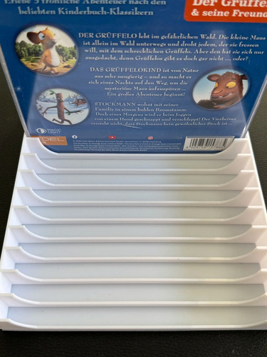 Soporte Stand Para 15 Cd Mesa Organizador 3