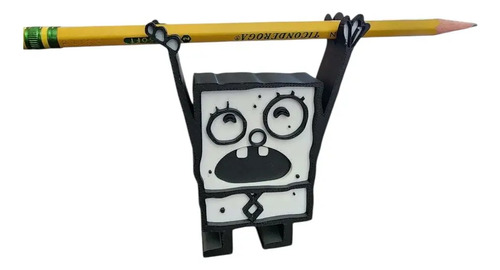 Bob Esponja Porta Lápiz Versión Doodle Bob 1