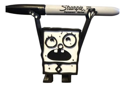 Bob Esponja Porta Lápiz Versión Doodle Bob 2