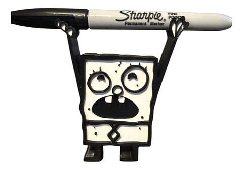 Bob Esponja Porta Lápiz Versión Doodle Bob