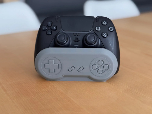 Soporte Para Mando Dualsense Ps5 Con Temática Nintendo Snes 2