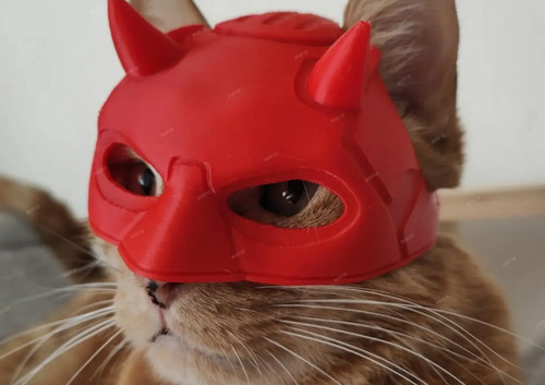 Mascara Para Gato Versión Daredevil 5