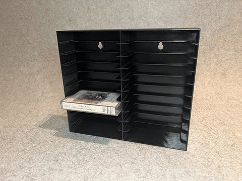 Soporte Organizador Para 20 Cassettes