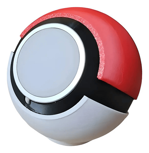 Soporte Escritorio Para iPhone Magsafe Versión Pokeball