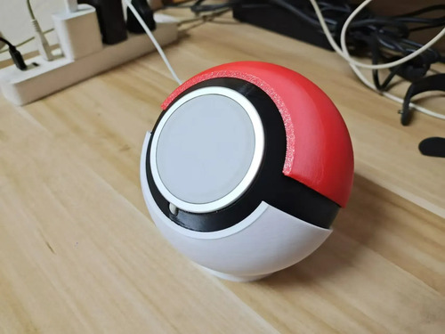 Soporte Escritorio Para iPhone Magsafe Versión Pokeball 3