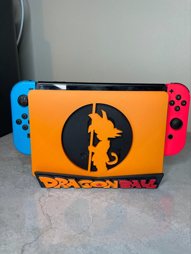 Soporte Stand Base Para Nintendo Switch Goku De Dragon Ball 5