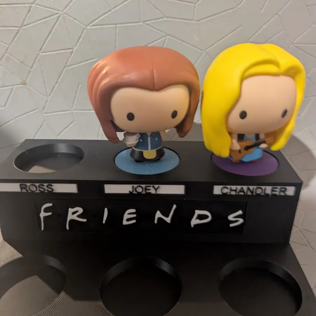 Base De Exhibición Para Figuritas Friends Mcdonalds 4