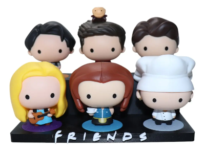 Base Soporte Exhibición Para Figuritas Friends Mcdonalds 1