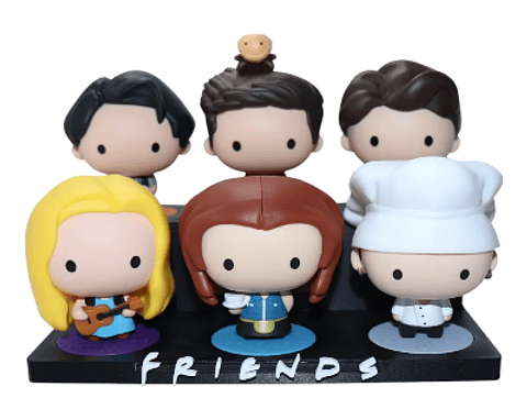 Base Soporte Exhibición Para Figuritas Friends Mcdonalds