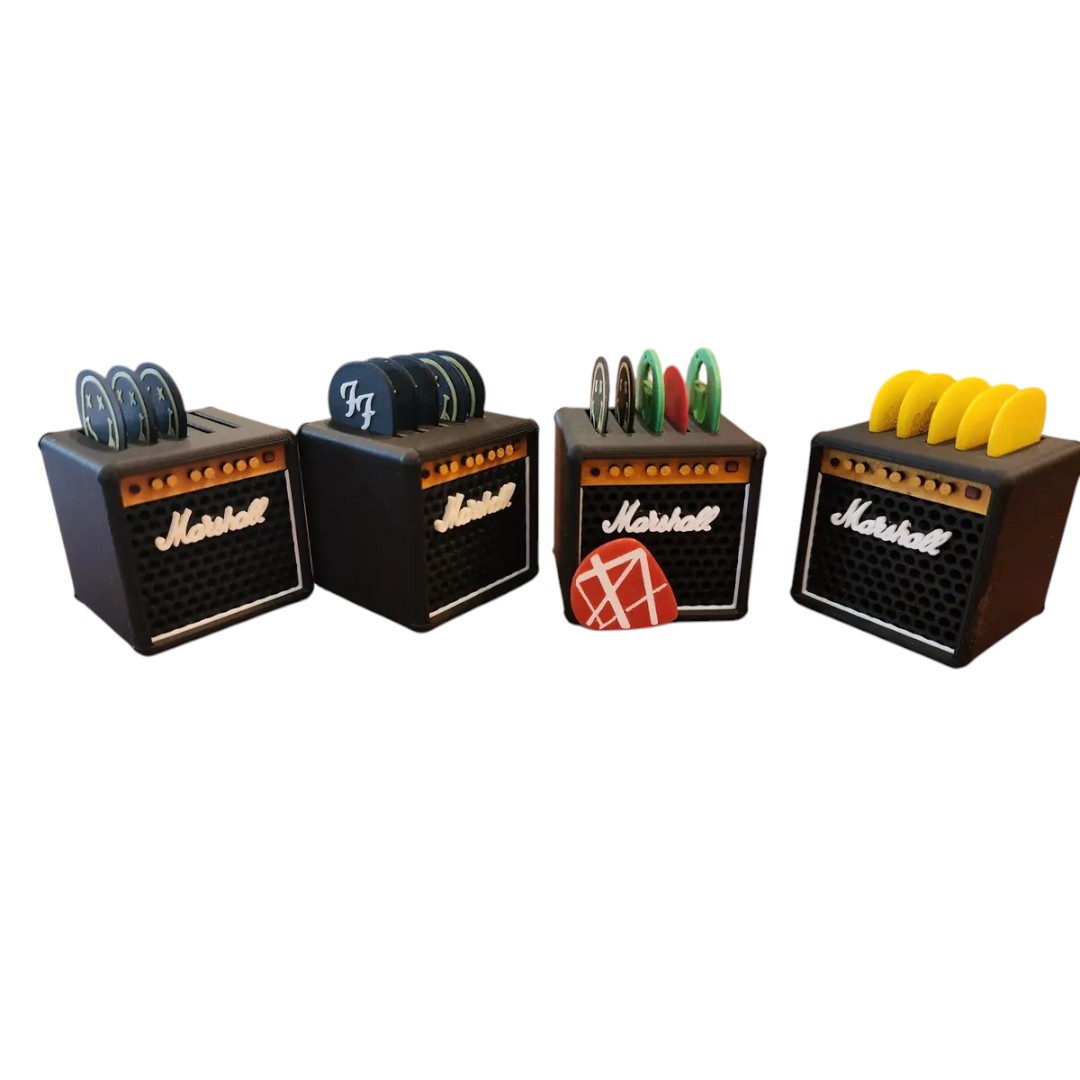 Soporte Para Uñetas De Guitarra Marshall 5 Bahias (x1) 2
