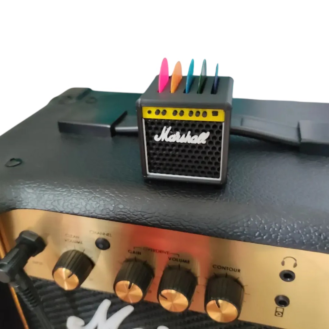 Soporte Para Uñetas De Guitarra Marshall 5 Bahias (x1) 3