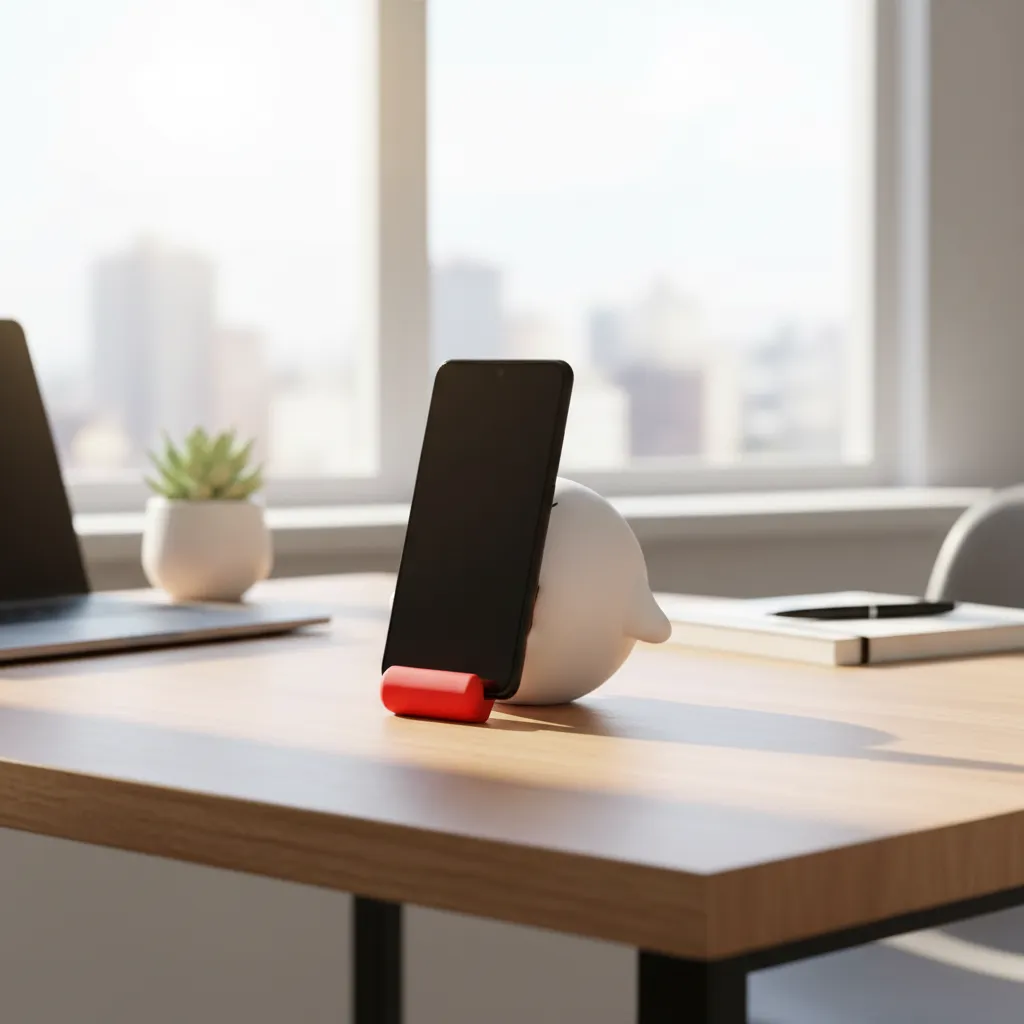 Soporte Escritorio Para Teléfono Versión Boo Mario 2