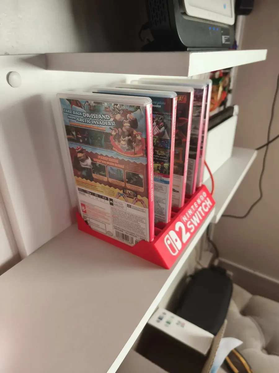 Organizador Para Juegos Nintendo Switch 2 4