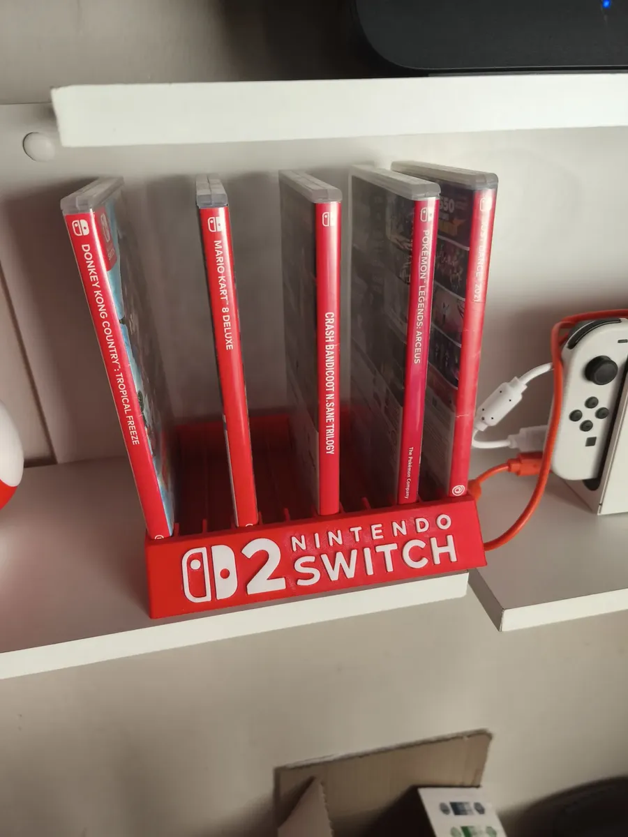 Organizador Para Juegos Nintendo Switch 2 5