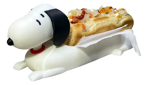 Porta Completos Perro Snoopy Hot Dog x1 Unidad