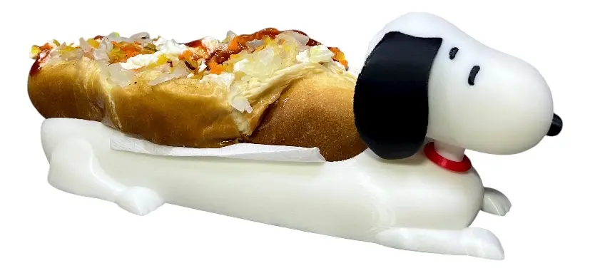 Porta Completos Perro Snoopy Hot Dog x1 Unidad 7
