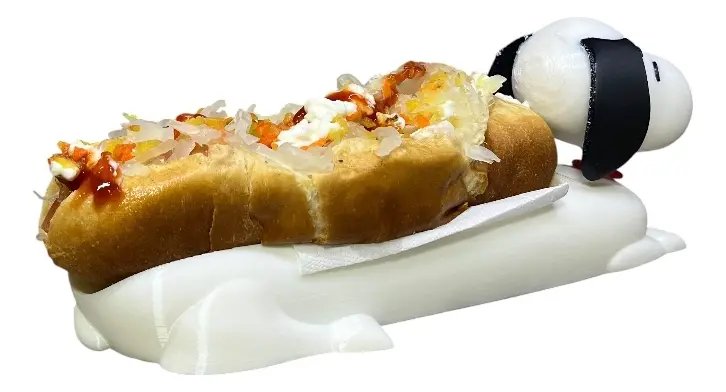 Porta Completos Perro Snoopy Hot Dog x1 Unidad 8