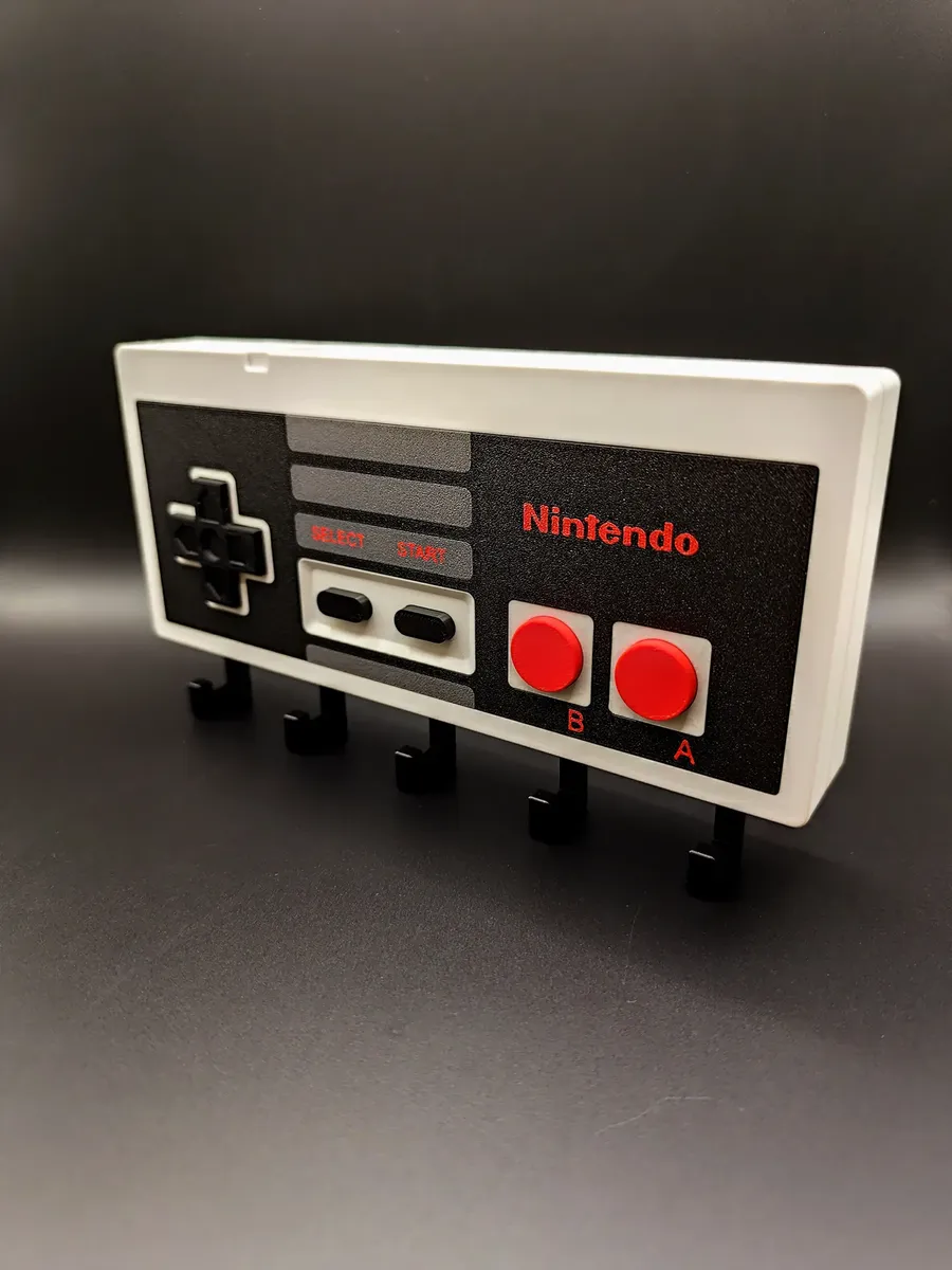 Colgador De Llaves Versión Nintendo Nes 5
