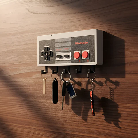 Colgador De Llaves Versión Nintendo Nes
