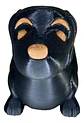 Porta Completos Perro Salchicha Hot Dog (1 Unidad) (negro) - Miniatura 1