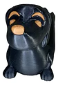 Porta Completos Perro Salchicha Hot Dog (1 Unidad) (negro) - Miniatura 3