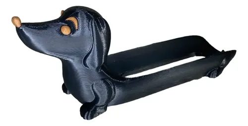 Porta Completos Perro Salchicha Hot Dog (1 Unidad) (negro) 9