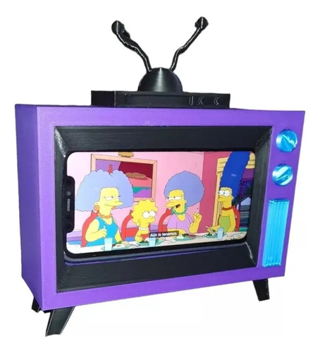 Soporte Para Teléfono Modelo Tv Simpsons 4