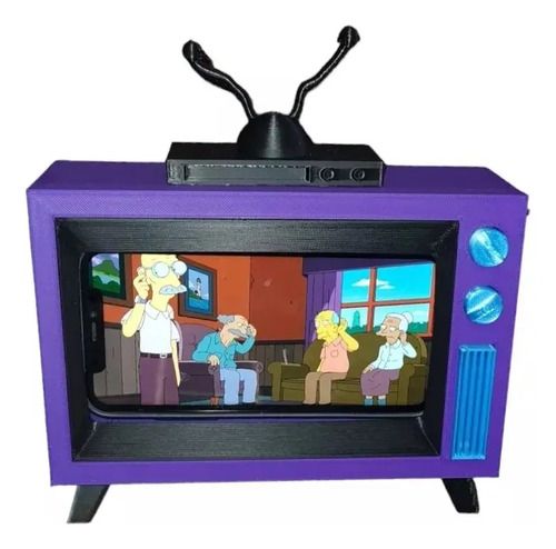 Soporte Para Teléfono Modelo Tv Simpsons 6