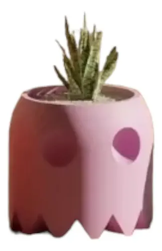 Maceteros Pacman Para Cactus O Suculentas X1 16