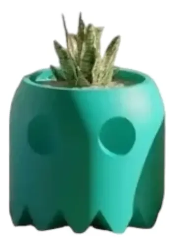Maceteros Pacman Para Cactus O Suculentas X1 23