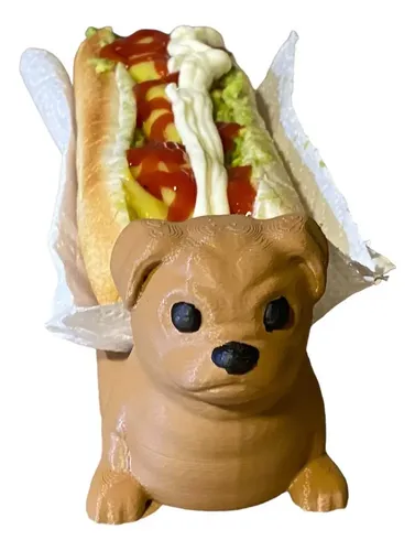Porta Completos Perro Salchicha Hot Dog (1 Unidad) 49