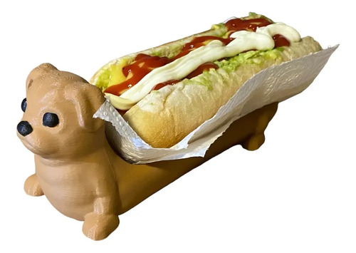 Porta Completos Perro Salchicha Hot Dog (1 Unidad) 50
