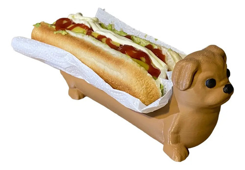 Porta Completos Perro Salchicha Hot Dog (1 Unidad) 51