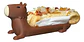 Porta Completos Perro Salchicha Hot Dog (1 Unidad) - Miniatura 182