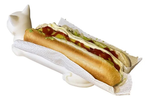 Porta Completos Gato Salchicha Hot Dog (1 Unidad) 7