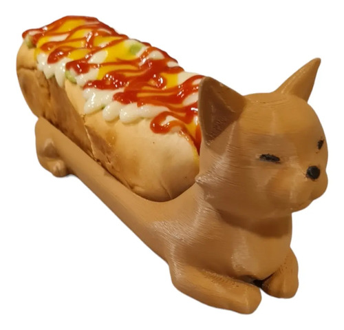 Porta Completos Gato Salchicha Hot Dog (1 Unidad) 15