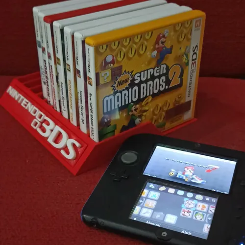Base Organizador Para Juegos Nintendo 3ds 6