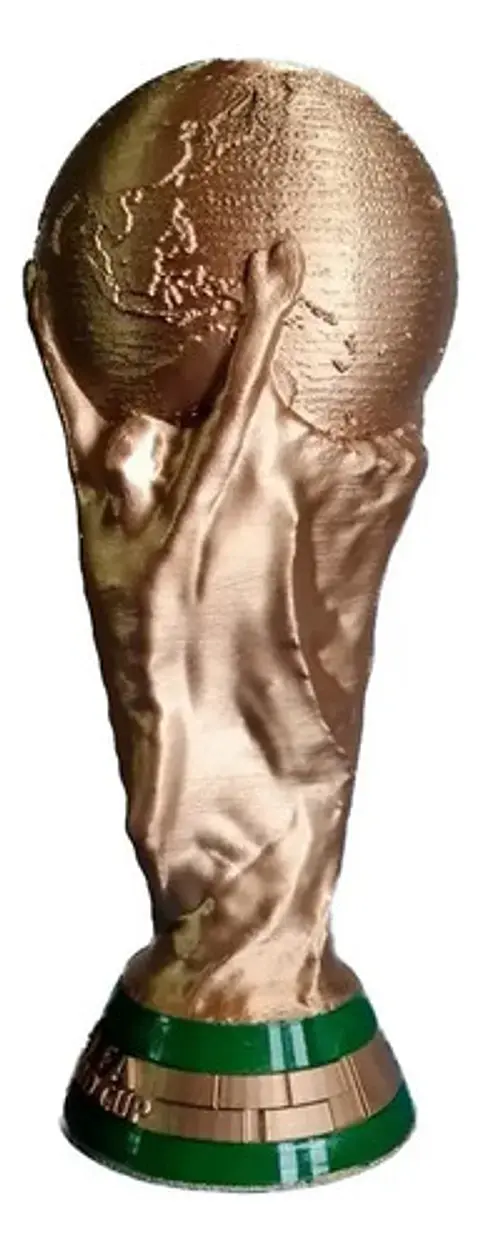 Trofeo Fifa Copa Del Mundo Replica 25 Cm Dorada