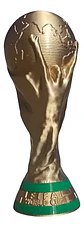Trofeo Copa Del Mundo Fifa Replica 20 Cm Dorada - Miniatura 2