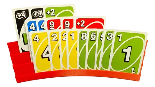 Portatarjetas De 3 Filas Cartas Uno (pack X2) 1