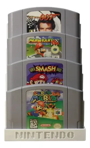 Base Organizador Para Juegos Nintendo 64 1