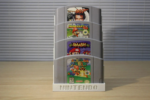 Base Organizador Para Juegos Nintendo 64 5