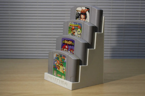 Base Organizador Para Juegos Nintendo 64 6