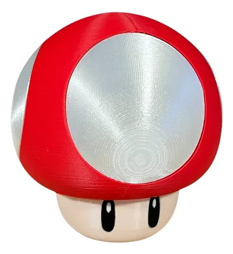 Caja Organizadora Para Juegos Nintendo Versión Hongo