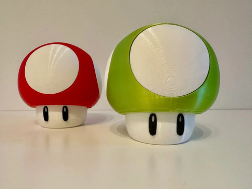 Caja Organizadora Para Juegos Nintendo Versión Hongo 30