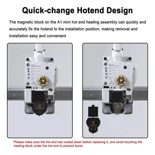 Hotend Para Bambulab A1 // A1 Mini 0,4 Mm 10