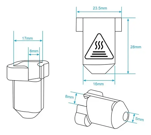 Protector De Silicona Creality K1, Ender 3 V3 Ke, Cr10 Se 3