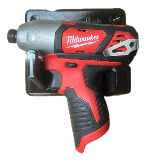 Soporte De Muro Para Atornillador Inalámbrico Milwaukee